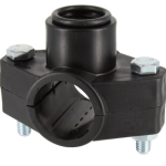 Raccordo Nylon Presa a Staffa mm.20 x 1/2F  Confezione 5 pz