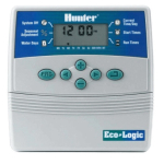 Programmatore Centralina per Irrigazione 6 Zone Eco-Logic HUNTER