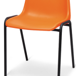 Sedia Attesa Milena con Scocca in Plastica Vari Colori