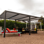 Pergola da Giardino Bioclimatica in Alluminio - cm 360 X598cm - ITALFROMGIARD106