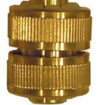 Raccordo Irrigo in Ottone di Giunzione per Tubi da 1/2