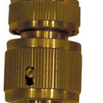 Raccordo Portagomma Irrigo Aquastop in Ottone di Giunzione per Tubi da 1/2