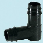 Raccordo Nylon Gomito a 90° Ridotto Varie Misure Confezione 25 pz