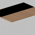 Copertura Completa di Perline e Feltro Canadese per Carport in Ferro - mt 5,70 X 3