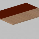 Copertura Completa di Perline e Tegole Canadesi per Carport in Ferra  - mt 5,70 X 3