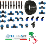 .Kit Irrigazione Italfrom per Microirrigazione Interrata fino a 100 Mq