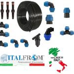 Kit Irrigazione Italfrom per Microirrigazione Interrata fino a 25 Mq