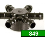 Raccordo Derivazione Filetto Femmina 6 Uscite Varie Misure Confezione 50 pz