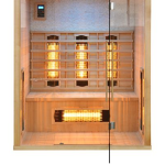 Sauna Infrarossi per 3 Persone cm 150 x 110 x 190 - PR-C03