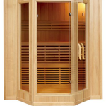 Sauna Finlandese per 4 Persone cm 200 x 175 x 200 - PR-S04