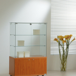 Vetrina Top Cristallo 80x40xh130 cm Made in Italy