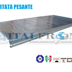 Ripiano completo lunghezza  120 x  Profondità 50 cm per scaffalature metalliche industriali - PORTATA RIPIANO 260 Kg
