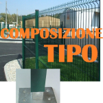 Recinzione  Modulare Completa Linea 