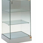 BANCO VENDITA VETRINA L53xP46xH90 cm CRISTALLI TEMPERATI art OF10AC