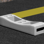 Plinto in Calcestruzzo per Recinzioni Temporanea Cantiere