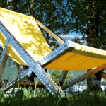 SEDIA SDRAIO IN ACCIAIO INOX SNODINA