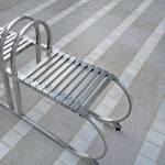 2 PANCHE  PICCOLE  IN ACCIAIO  INOX + KIT DI GIUNZIONE