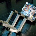 Modulo Portariviste in Acciaio Inox