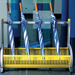 PORTAOMBRELLI A RASTRELLIERA  IN ACCIAIO INOX