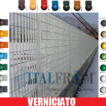 Pannello Recinzione Modulare in Grigliato Zincato Verniciato Classic- Maglia:mm69X132 - Misura:mm1992x 1195 h