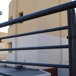 .PANNELLO DI RECINZIONE MODULARE IN FERRO TUBOLARE ZINCATA-LINEA MICHIGAN- H 1200 x L 1235 mm