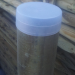 COPRIPALO  IN POLIETILENE NEUTRO  PER PALI IN LEGNO - DIAMETRO: 60 mm