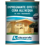 VERNICE-IMPREGNATE EFFETTO CERA RIOVERDE PER LEGNO A FORTE PENETRAZIONE- PER ESTERNO-NOCE CLASSICO- LT 0,75