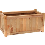 Fioriera in Legno di Pino Impregnato in Autoclave - CM 80X40X40H - Italfrom