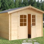 Casetta da Giardino in Legno d'Abete Nordico(28mm) - 295X295cm - Pavimento Escluso - ITALFROM01