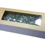 5 KG- CHIODI TESTA PIANA LARGA PER COPERTURA CASETTE IN LEGNO