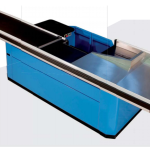 BANCO CASSA CON NASTRO L 330x165x60 cm, posteriore da 105 cm