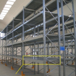 70/3)  RIPIANO PER SCAFFALATURA GRANDI LUCI L 180  P 60 CM , PORTATA 800 Kg