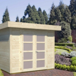 Casetta da Giardino in Legno d' Abete Nordico(28mm) - cm250x250cm -Pavimento Escluso- Italfrom14