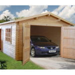 Garage in Legno d' Abete Nordico(44mm) - cm 380X570cm - ITALFROM20