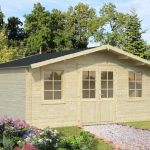 Casetta da Giardino in Legno d' Abete Nordico(28mm) - cm504x380 cm -Pavimento Escluso -Italfrom41