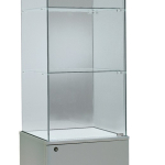 Vetrina Alta con Luci  L53xP46xH188 cm Cristalli Temperati OF171DS