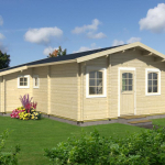 Chalet - Casa in Legno d' Abete Nordico(70mm) - cm 660X780 cm  - ITALFROM102