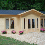 Chalet - Casa in Legno d' Abete Nordico(70mm) - cm 820x520 cm - ITALFROM104