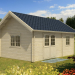 Chalet - Casa in Legno d' Abete Nordico(44mm) - cm 605x410 cm - ITALFROM108