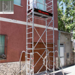 (R160700)TRABATTELLO PROFESSIONALE CON ALTEZZA DEL PIANO LAVORO A MAX 580 cm ,  L 160 x P 80 cm