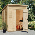 Casetta da Giardino in Legno d' Abete Nordico(16mm) - cm 183x170cm - Pavimento Incluso- Italfrom301