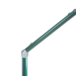 Palo Curvo Tondo in Ferro Zincato e Plastificato -Diam: 48mm - H 260 cm + Curvatura