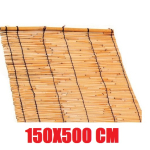 Arella Ombreggiante Canniccio Cannette in Bambù 150x500 cm
