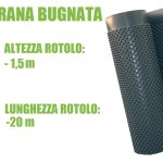 Membrana Bugnata Impermeabilizzante in Polietilene ad Alta Densità H 1,5x20 m - Italfrom