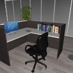 Composizione Mobili da Reception - Reception10 - Serie PUNTO Italfrom