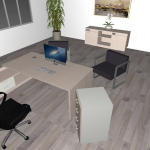 Composizione Mobili da Ufficio - Ufficio13 - Serie BETA EVO Italfrom