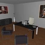 Composizione Mobili da Ufficio - Ufficio17 - Serie CAESAR GH Italfrom