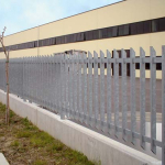 Pannello Recinzione Modulare in Ferro Tubolare Zincato - Linea Montana - con Piantane Incluse