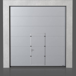 Porta Pedonale per Portone Sezionale Italfrom Unipro