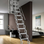 Scala Retrattile Motorizzata e Coibentata